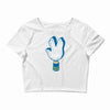 llap foam finger Crop Top