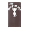 crazy cat lady iPhone 7 Case
