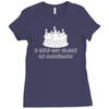 i only get blown on birthdays Ladies Fitted T-Shirt
