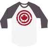 captain canada 3/4 Sleeve Shirt