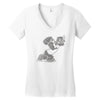 umbskull Women's V-Neck T-Shirt