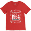 vintage made in 1964 perfectly aged a living legend V-Neck Tee