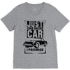 Just One More Car I Promise V-Neck Tee