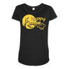 happy halloween (2) Maternity Scoop Neck T-shirt