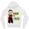 new face Zipper Hoodie