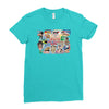 rude funny cotton dick of the world, ideal gift, birthday present Ladies Fitted T-Shirt