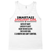 Smartass January Girl Tank Top
