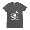music3 Ladies Fitted T-Shirt