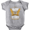 All Men Are Created Equal But Only The Best Are Born In October Baby Bodysuit