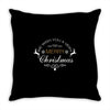 we wish you a very merry christmas Throw Pillow
