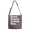 dre eazy cube rendre eazy cube ren Adjustable Strap Totes