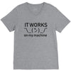 my machine V-Neck Tee