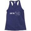 save the manual transmissions (stick shift) Racerback Tank