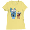 think of a wonderful thought Ladies Fitted T-Shirt