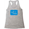 suck it trebek Racerback Tank