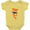 Sleeps With Doxie Baby Onesie