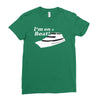 i'm on a boat Ladies Fitted T-Shirt