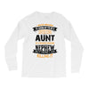 Super Cool Aunt Of A Freaking Awesome Nephew Long Sleeve Shirts