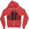 old schol Zipper Hoodie