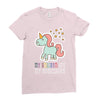 My Homework Ladies Fitted T-Shirt