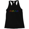 LGBT Heartbeat Racerback Tank