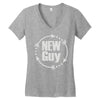 new guy Women's V-Neck T-Shirt