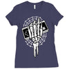 never game over Ladies Fitted T-Shirt