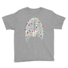skeleton christmas tree Youth Tee