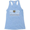 proud autism grandma Racerback Tank