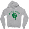 irish girl Zipper Hoodie