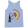 gaydar gay rainbow radar Tank Top