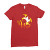 tropical attack Ladies Fitted T-Shirt
