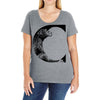 california Ladies Curvy T-Shirt