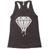 dripping diamond Racerback Tank
