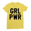 girl power Ladies Fitted T-Shirt