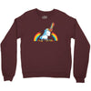 rainbow chainsaw massacre Crewneck Sweatshirt
