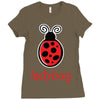 lady bug Ladies Fitted T-Shirt
