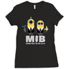 men in black Ladies Fitted T-Shirt