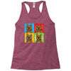 pop art Racerback Tank