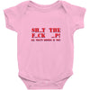 shut up Baby Onesie