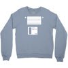 floppy disk Crewneck Sweatshirt