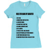rules for dating my daughter shirt t shirt perfect father's gift Ladies Fitted T-Shirt