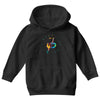 jake paul colorful Youth Hoodie