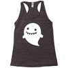 funny ghost Racerback Tank