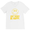 don't worry be happy V-Neck Tee