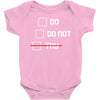 Do or Do Not Baby Bodysuit