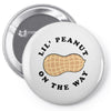 Little Peanut on the Way Pin-back button