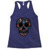 loco coco skul Racerback Tank