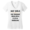 May Girls Women's V-Neck T-Shirt