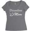 drumline mom Women's Triblend Scoop T-shirt